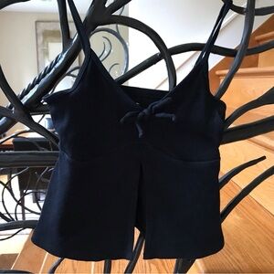 Hollister Black Spaghetti  Strap Shirt XS